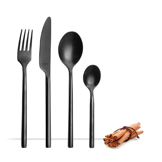 Coffret vintage 16 pièces noir