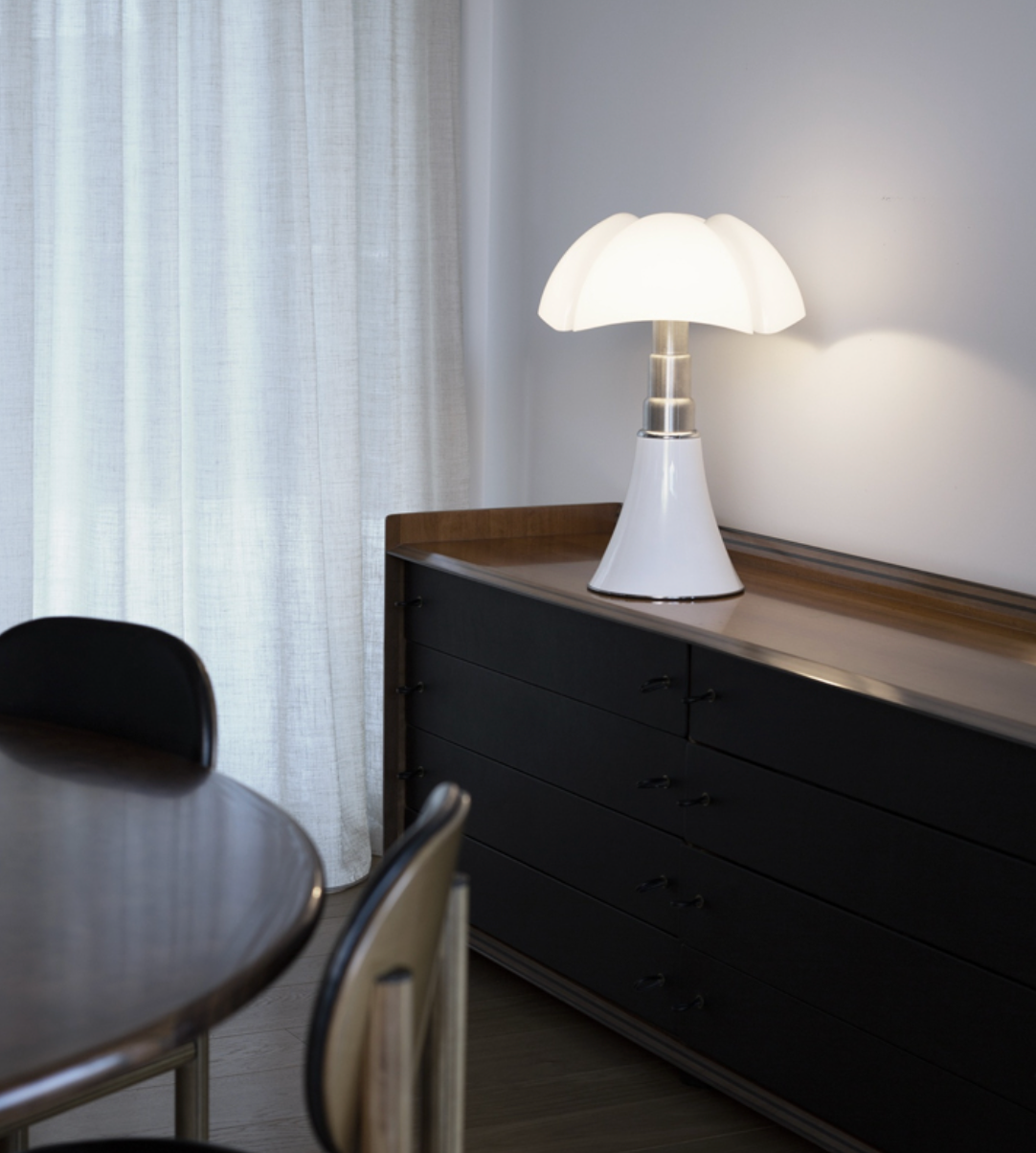 Lampe à poser Pipistrello blanc M