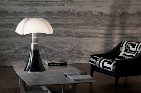 Lampe a poser Pipistrello Noir Grand modèle