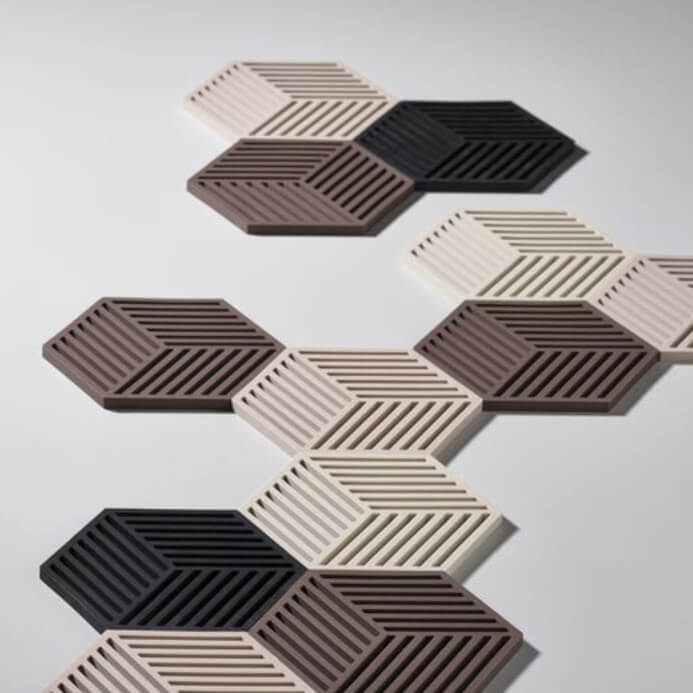 Hexagon dessous plats1-1